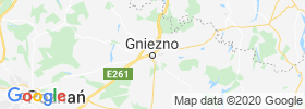 Gniezno map